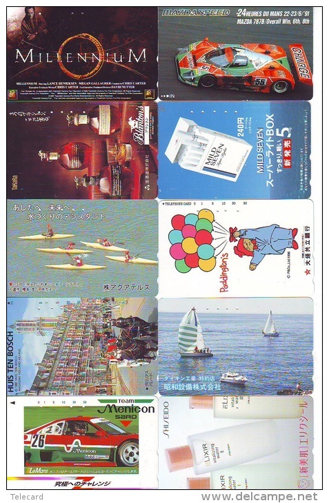 NICE LOT Collection Of 7,000 PHONECARDS JAPAN (LOT 587)  Thèmes Très Variés * 7000 TELECARTES JAPON - Sammlungen