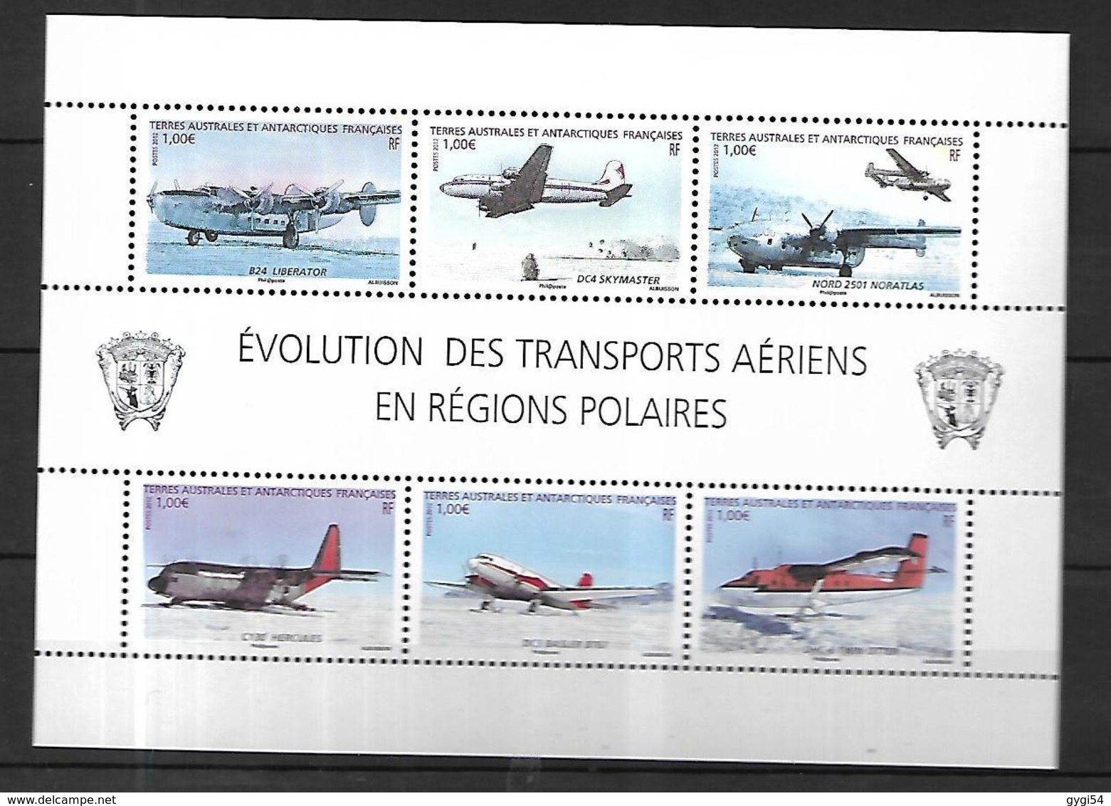 T.A.A.F 2012 Cat Yt N° F 612 N** MNH - Neufs