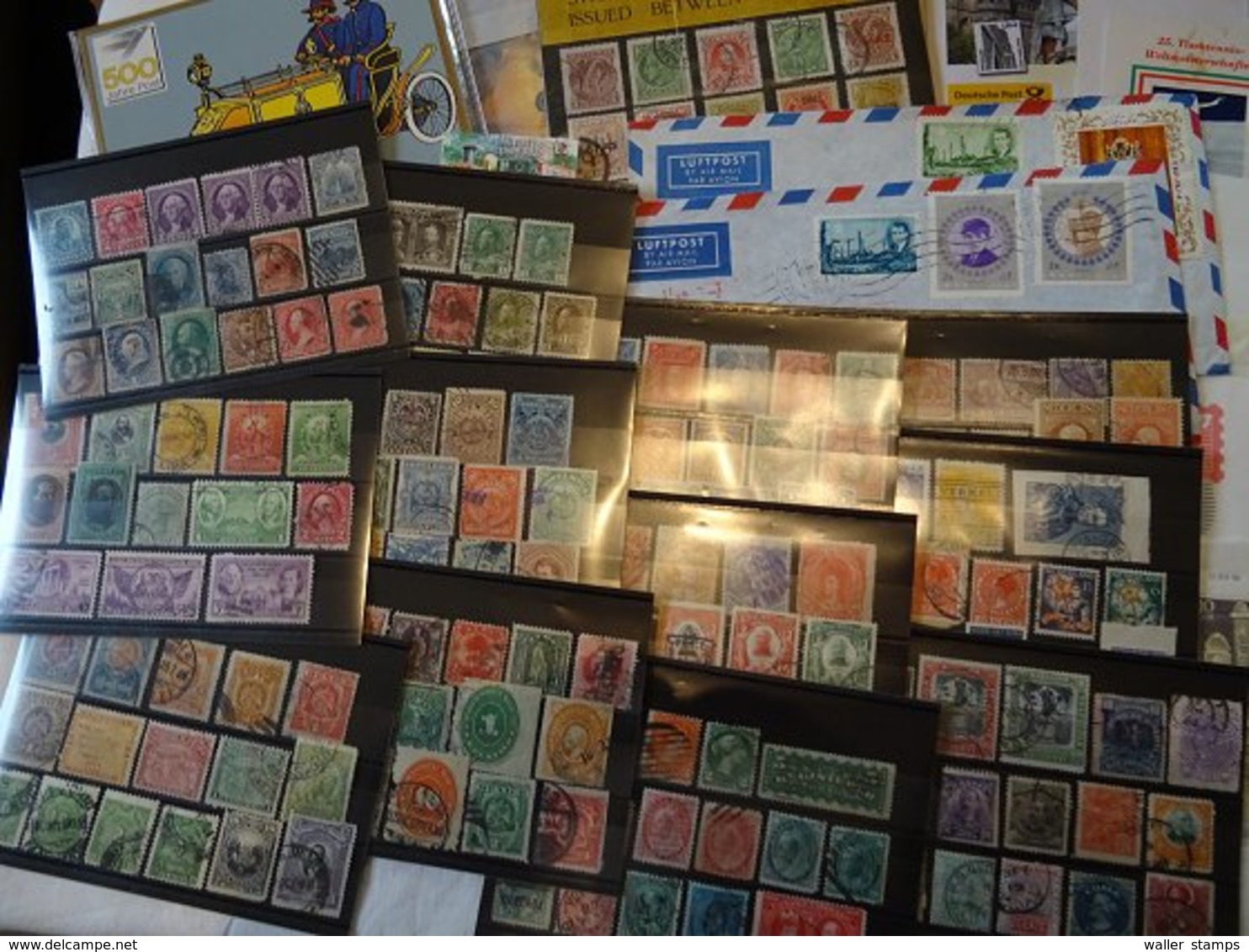 Lot With World Stamps - Vrac (min 1000 Timbres)