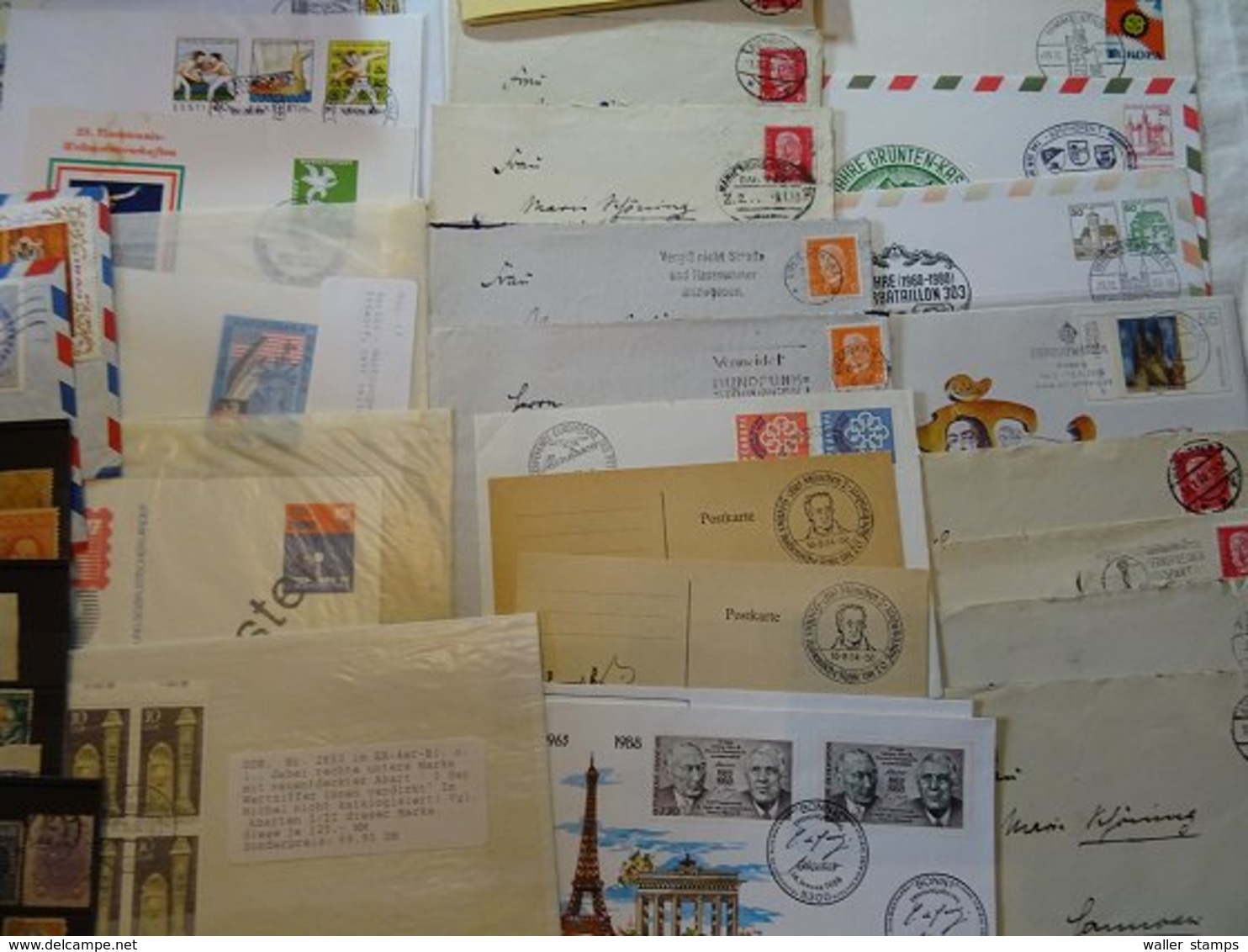 Lot With World Stamps