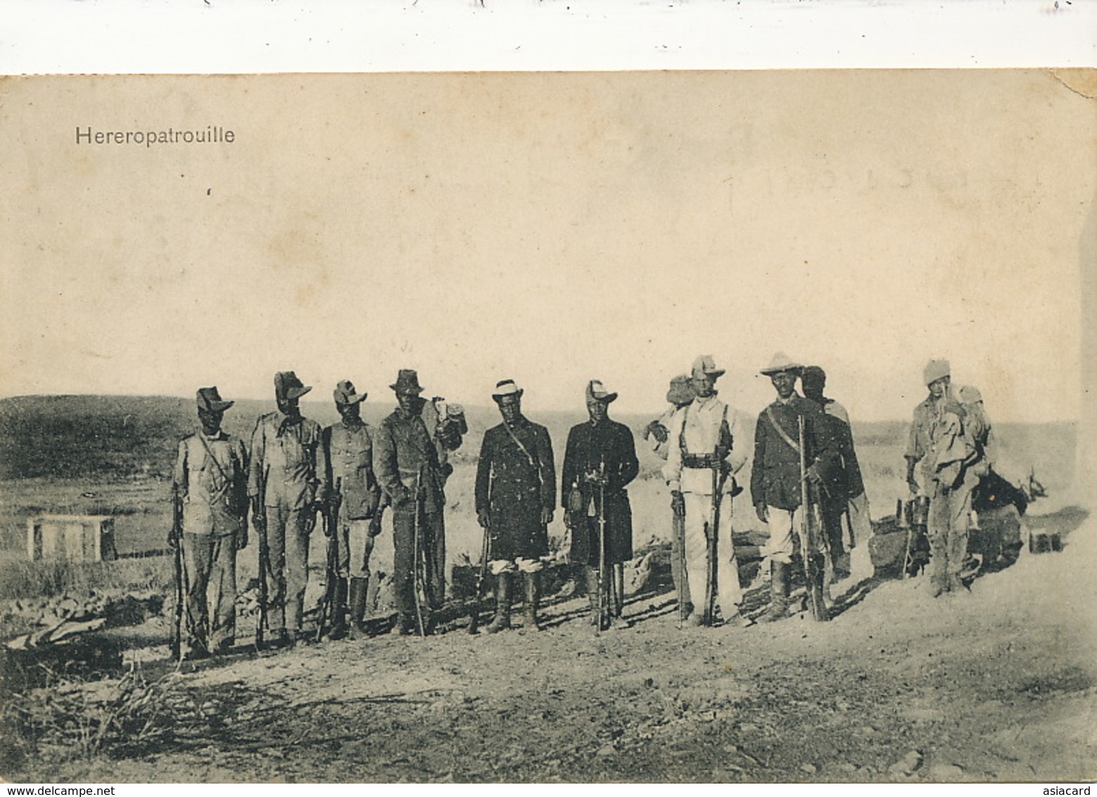 Hereropatrouille P. Used  Seeheim Deutsch Sudwestafrika To Morocco Ben Amer Hereros German Genocide - Namibia