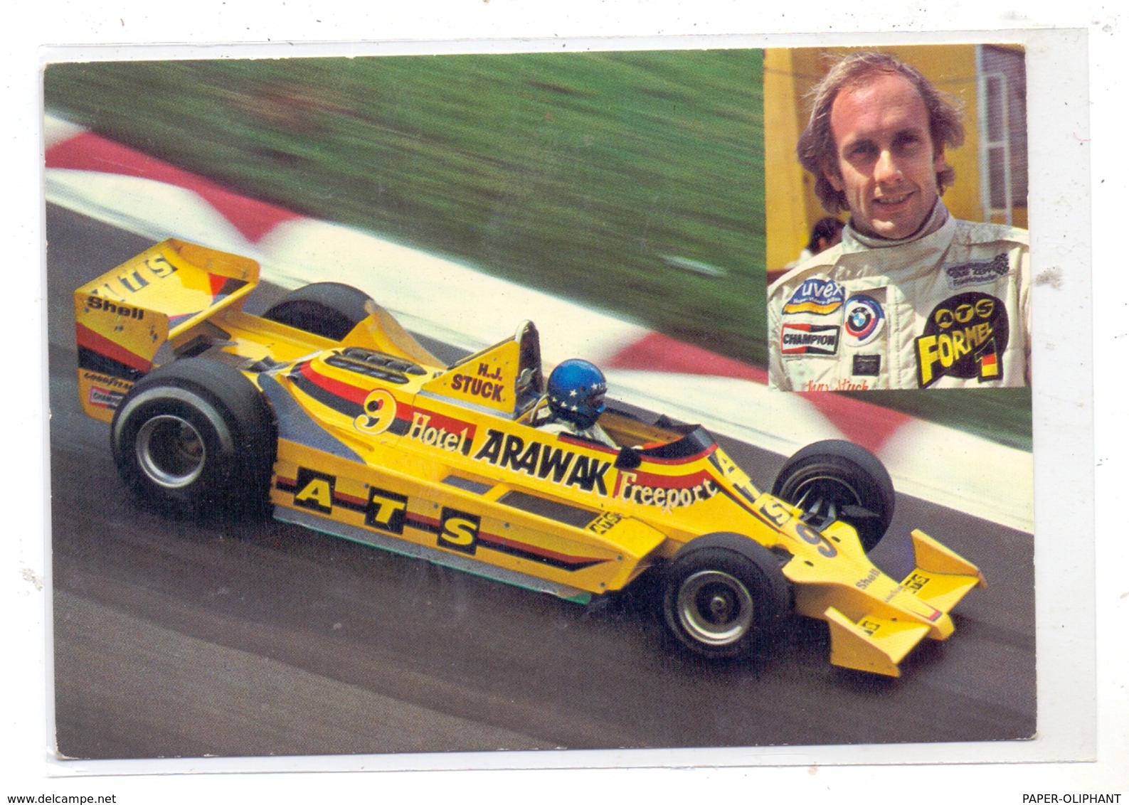 RACING - FORMULA 1, Hans Joachim Stuck - ATS - Grand Prix / F1