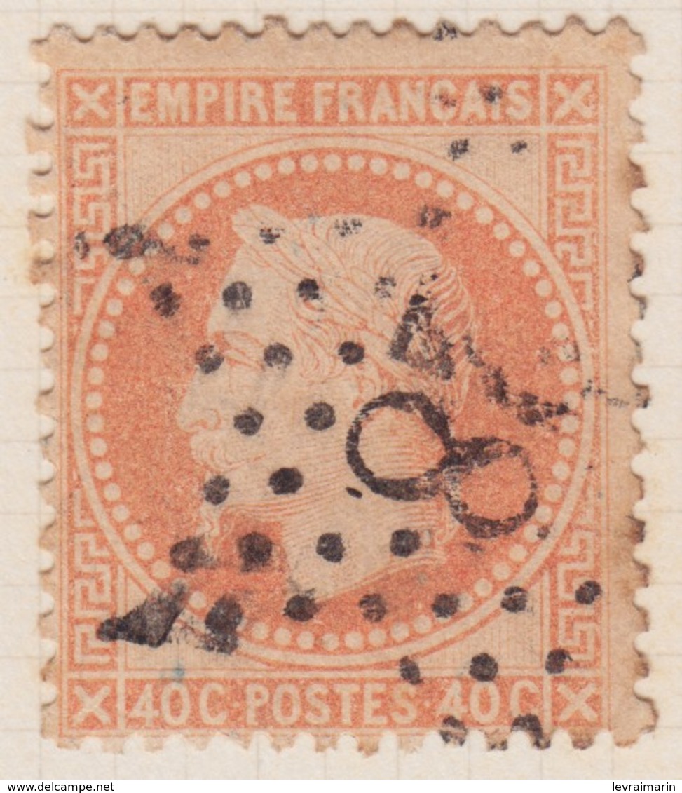 N°31 Oblitéré étoile 28, TB - 1863-1870 Napoléon III Lauré