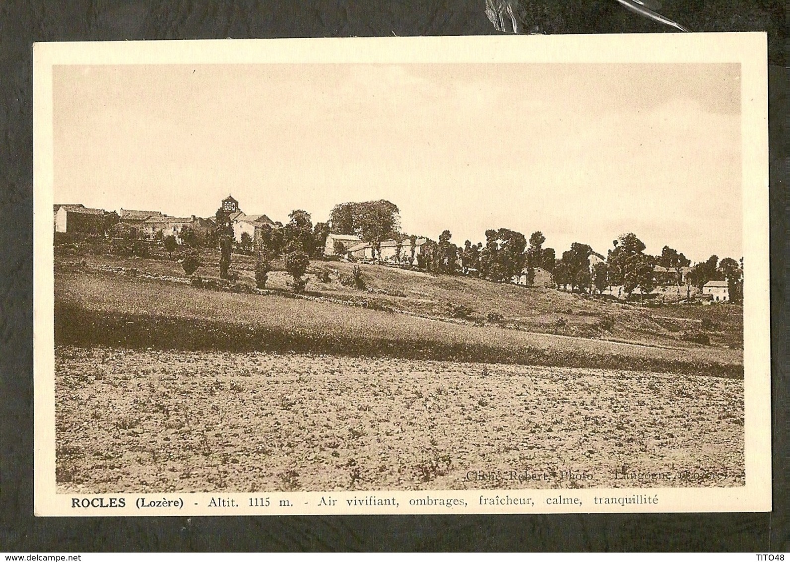 CP-ROCLES - Air Vivifiant, Ombrages, Fraîcheur, Calme, Tranquillité - Autres & Non Classés