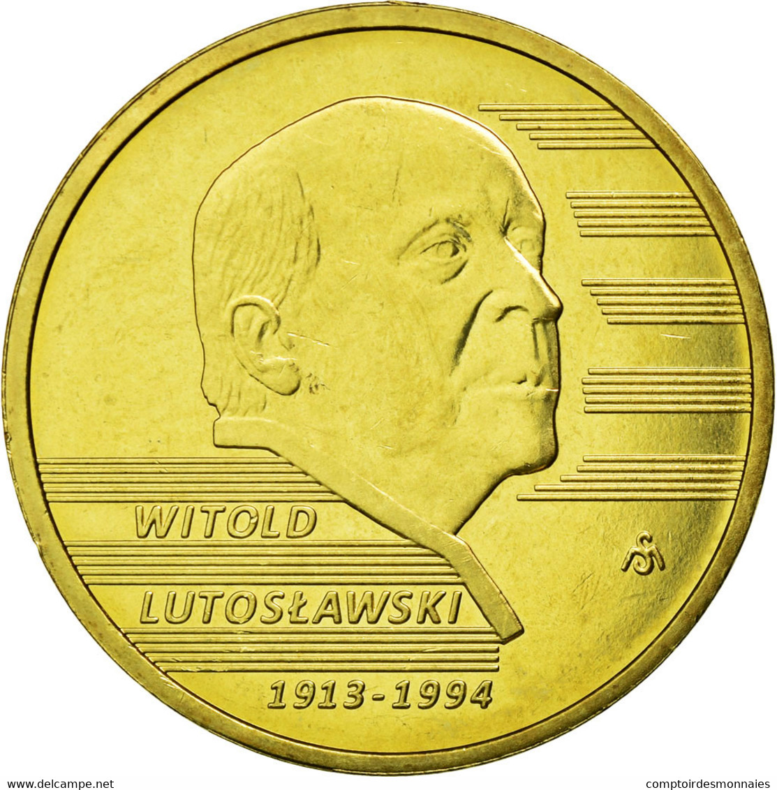 Monnaie, Pologne, Witold Lutoslawski, 2 Zlotych, 2013, Warsaw, SUP - Pologne
