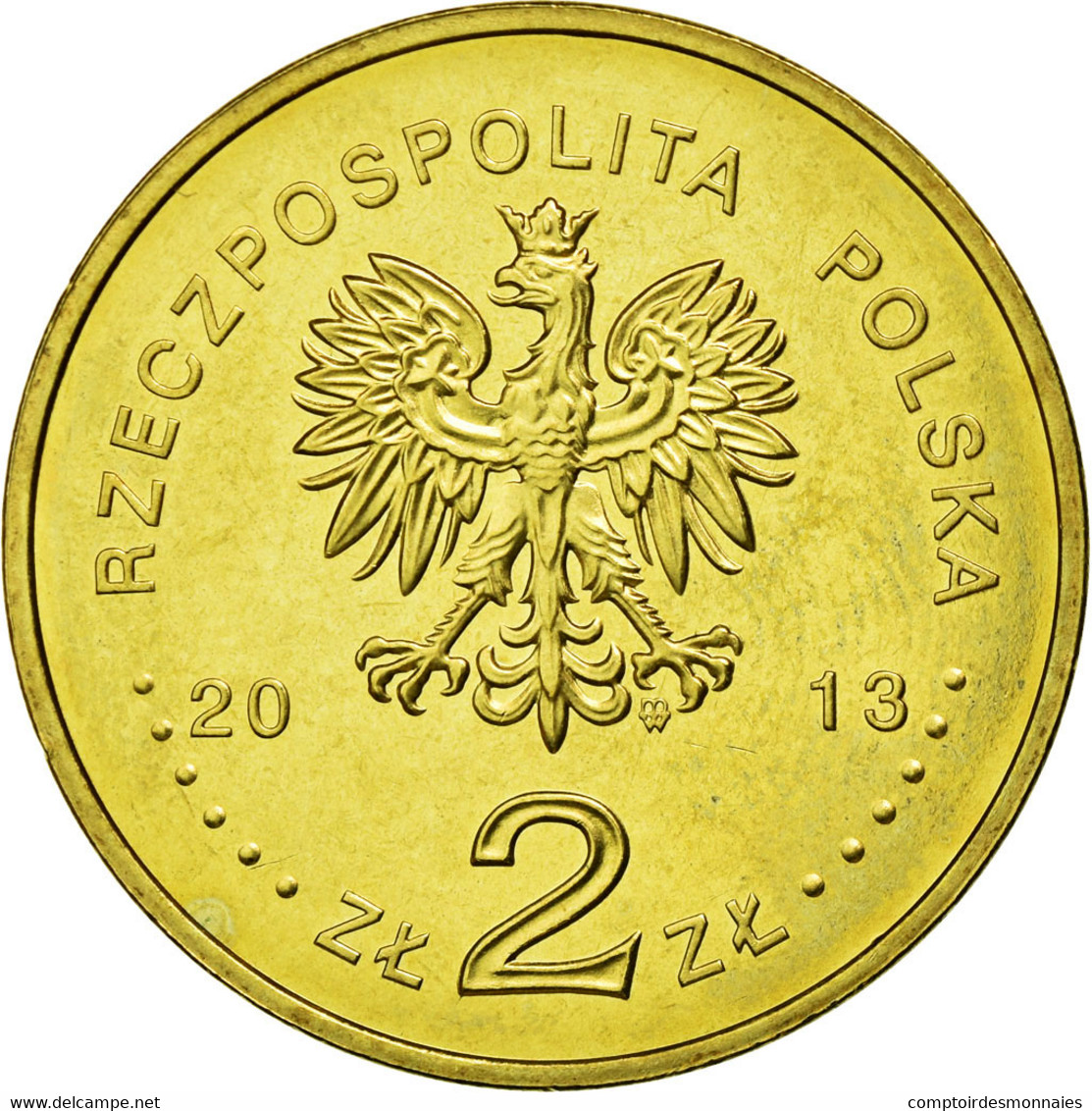 Monnaie, Pologne, Witold Lutoslawski, 2 Zlotych, 2013, Warsaw, SUP - Pologne