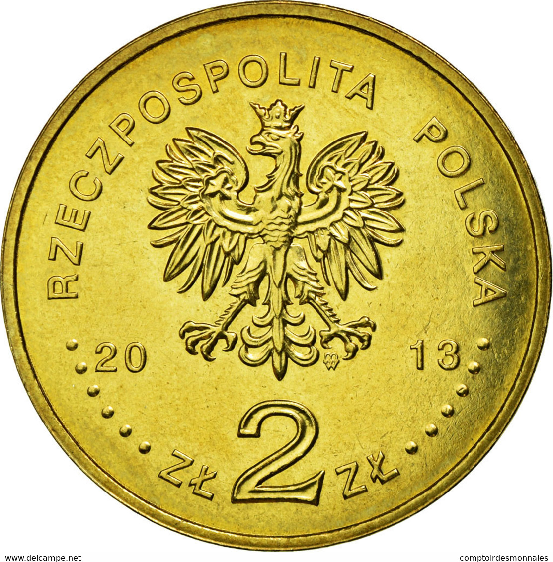 Monnaie, Pologne, January 1863 Uprising, 150th Anniversary, 2 Zlotych, 2013 - Pologne