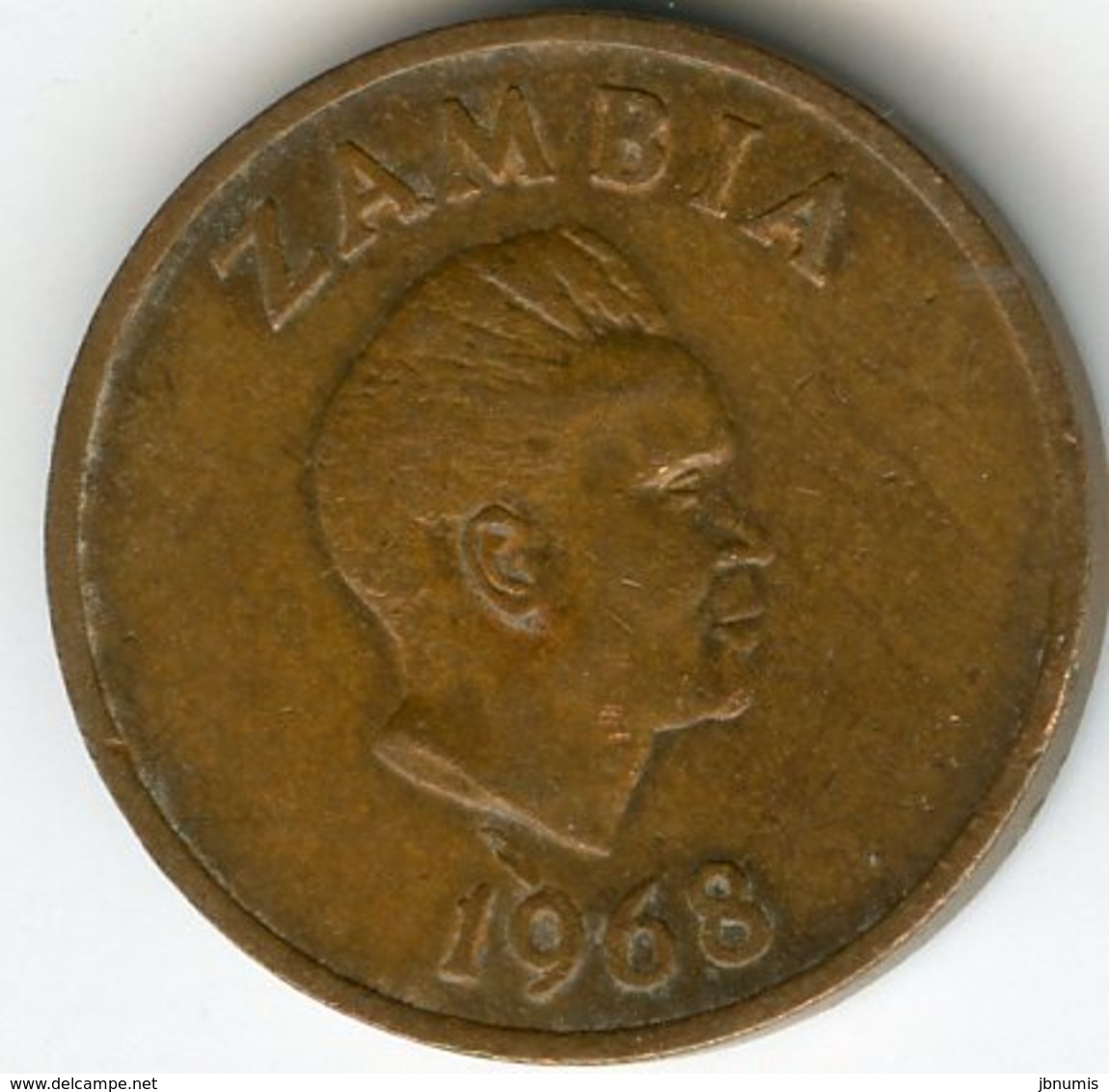 Zambie Zambia 1 Ngwee 1968 KM 9 - Zambie