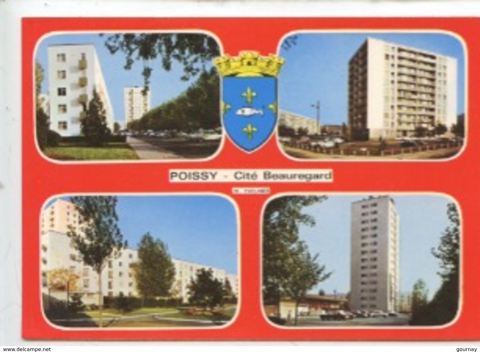 Poissy : Cité Beauregard (multivues N°4370 Cp Vierge) - Poissy