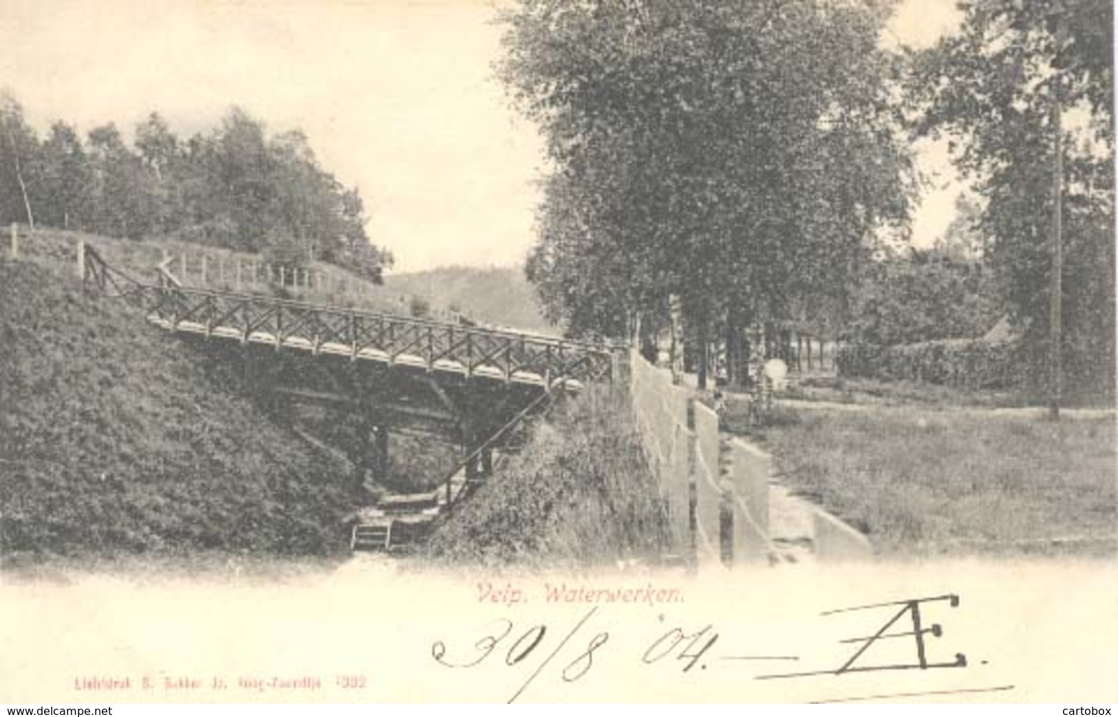 Velp, Waterwerken  (anno 1904) - Velp / Rozendaal