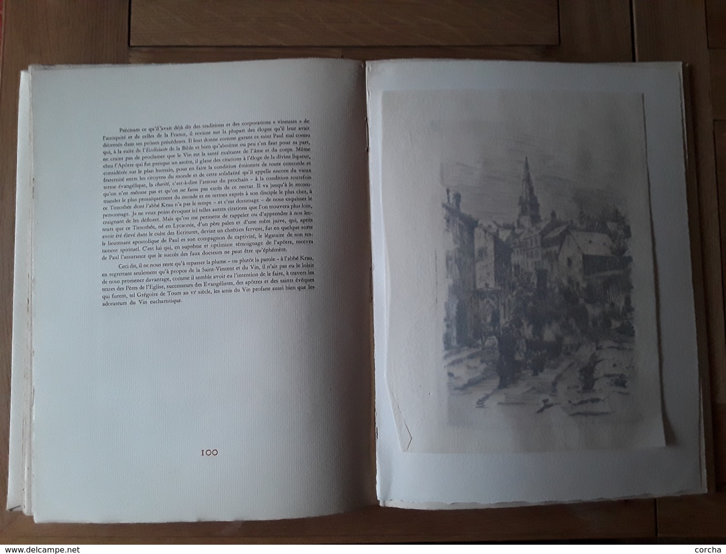 Le Vin Dans L'éloquence Sacrée - 4 Sermons De L'abbé Krau De Vosne Romande Confrérie Des Chevaliers Du Tastevin Beaune 1 - Bourgogne