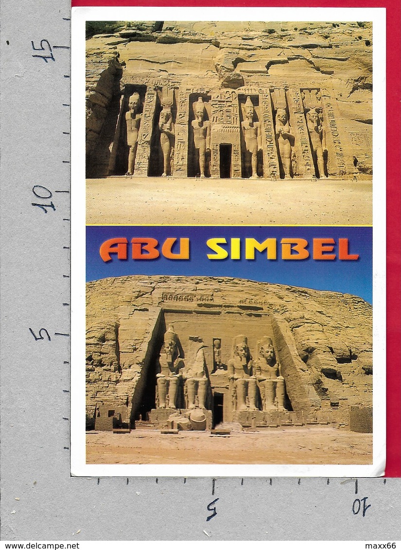 CARTOLINA VG EGITTO - ASWAN - Abu Simbel - 11 X 16 - ANN. 2003 - Aswan