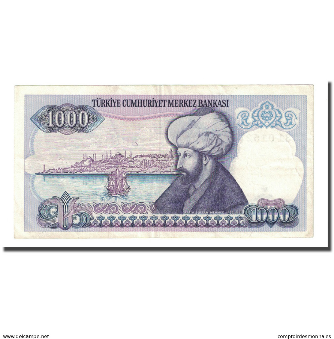 Billet, Turquie, 1000 Lira, L.1970, KM:196, TB - Turquie