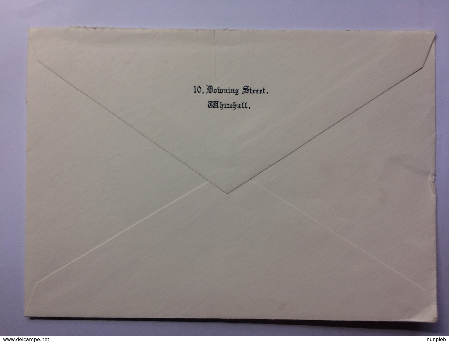 GB 1974 Cover Official Mail - Downing Street Envelope With Prime Minister Cachet - Covers & Documents