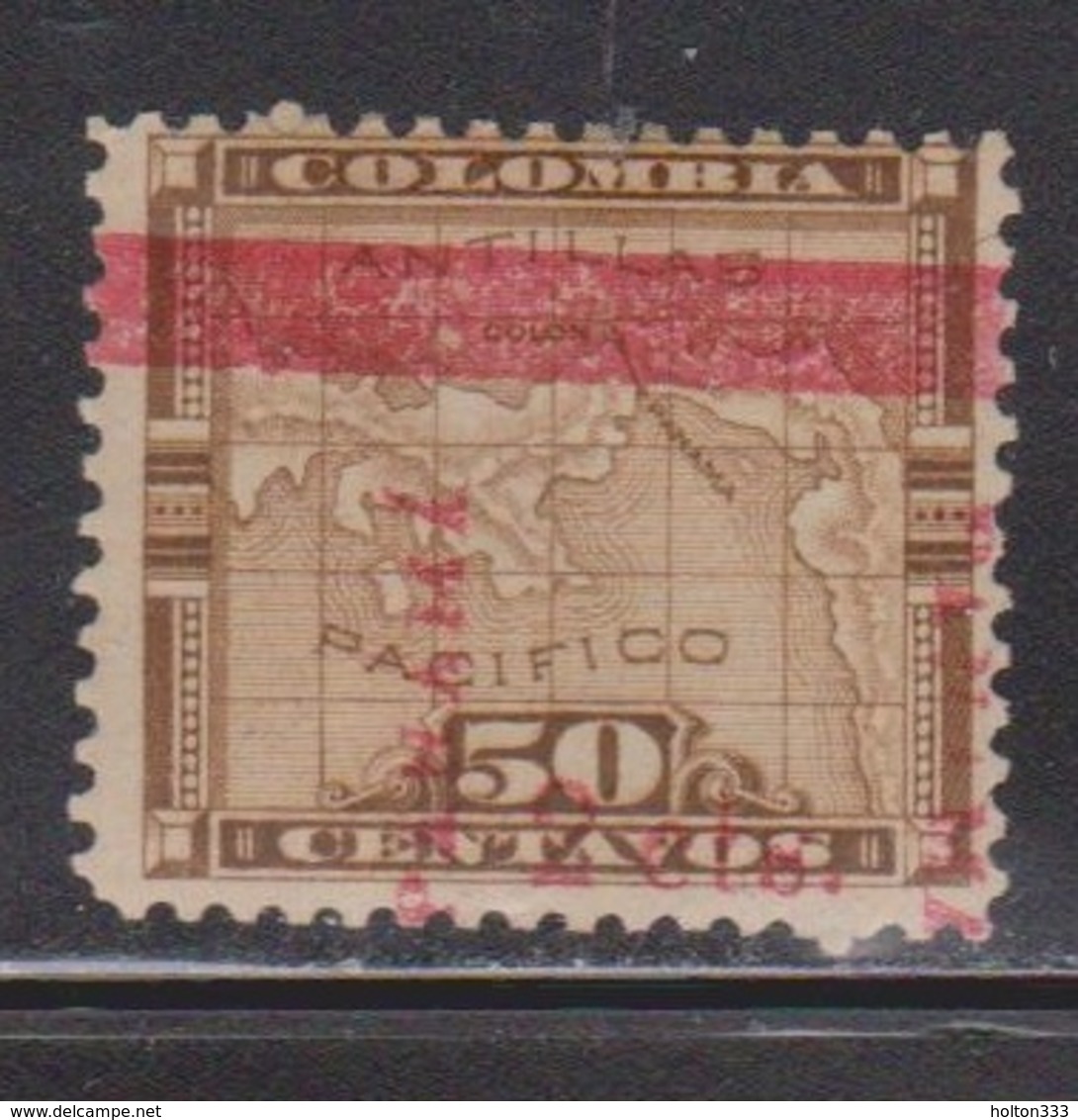 PANAMA Scott # 182 MH - Shifted Overprint - Panama