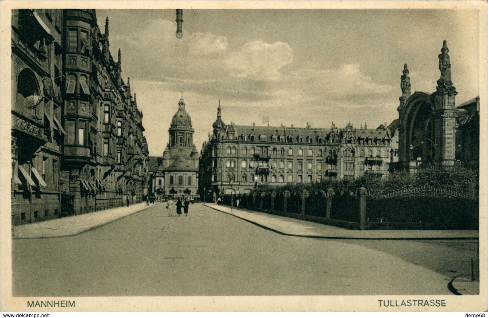 Mannheim Allemagne Deutschland Germany Bade Wurtemberg  TULLASTTRASSE  Belle Photo Carte Neuve - Mannheim