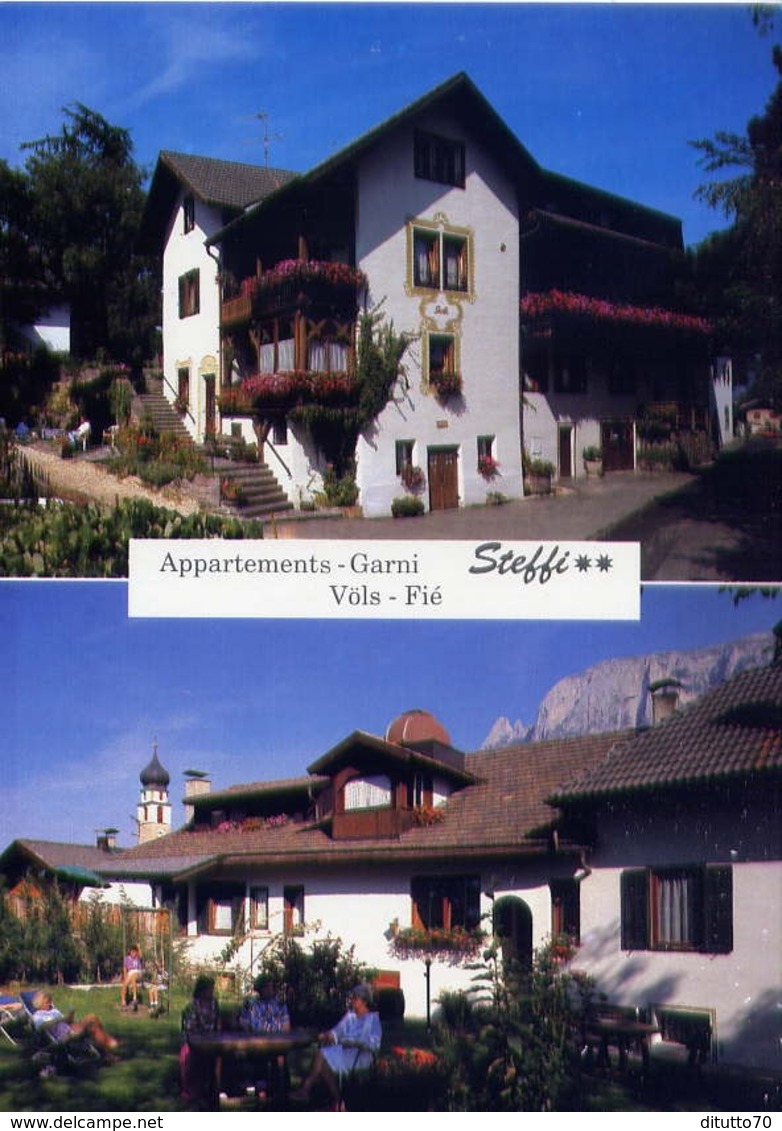 Vols Am Schlern - Bolzano - Garni Steffi - Formato Grande Non Viaggiata – E 10 - Bolzano