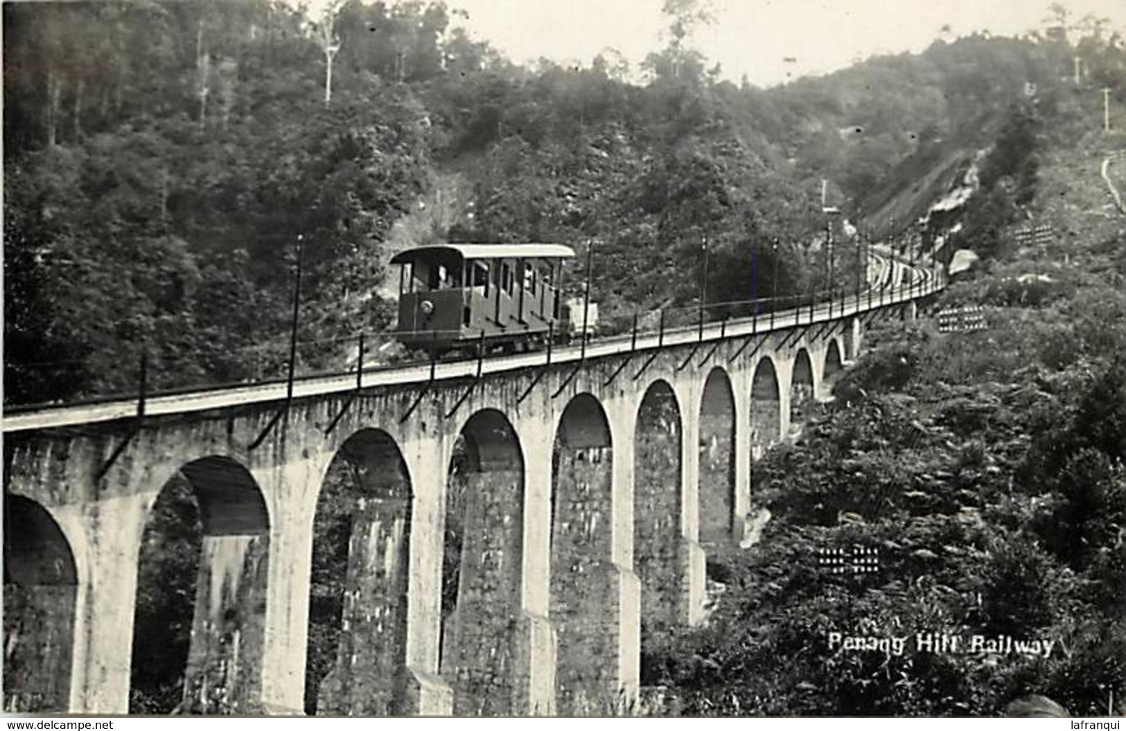 Pays Div -ref P471- Malaisie - Malaysia - Penang Hill Railway - Ligne De Chemin De Fer - Carte Bon Etat - - Malaysia