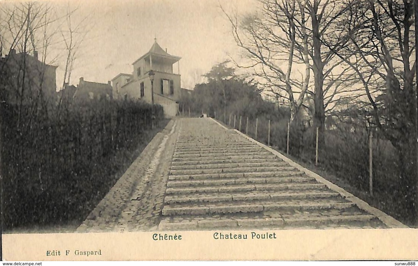 Chênée - Château Poulet (Edit. F. Gaspard) - Liege