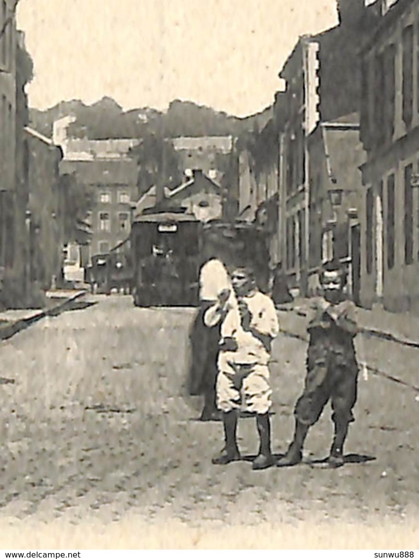 Chênée - Rue NEuve (animée, Tram Tramway, 1907) - Liege