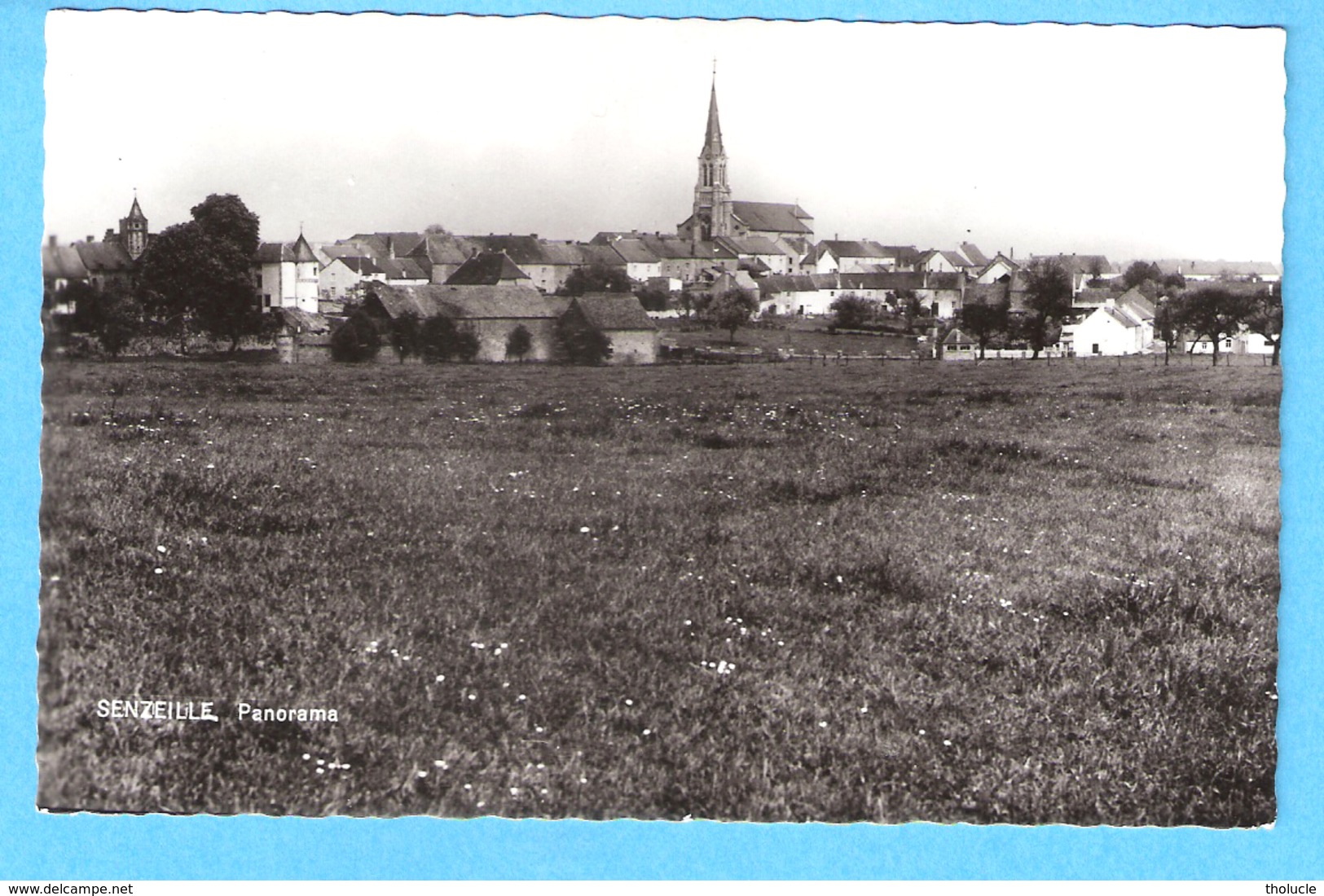 Senzeilles-Senzeille (Cerfontaine-Philippeville)-Panorama Du Village Et De L'Eglise St Martin-Edit.A.Smetz-St Servais - Cerfontaine