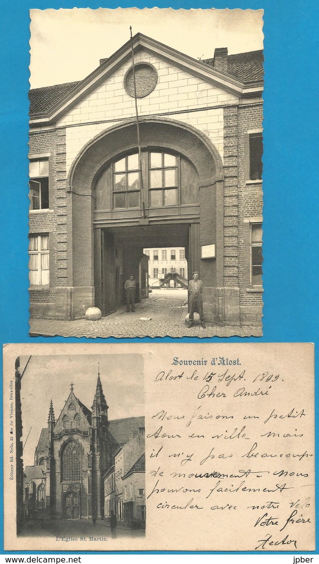 (G003) AALST-ALOST - Eglise St Martin - Caserne Brancardiers - Aalst