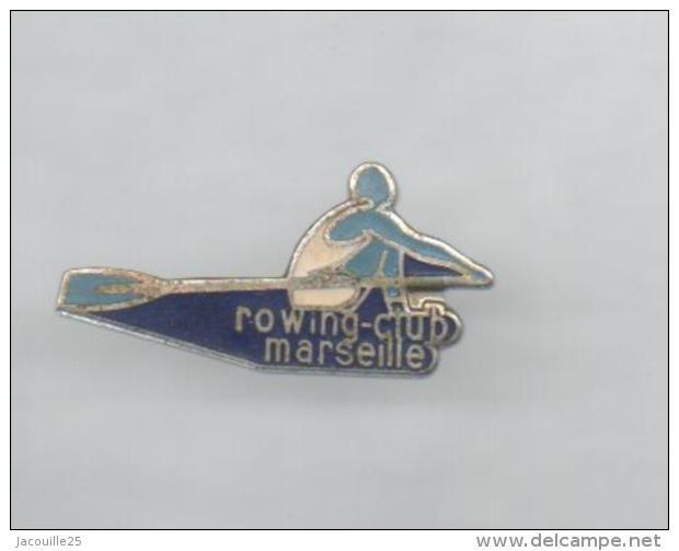 PINS PIN'S  CANOE KAYAK  AVIRON MARSEILLE ROWING CLUB EGF - EDF GDF