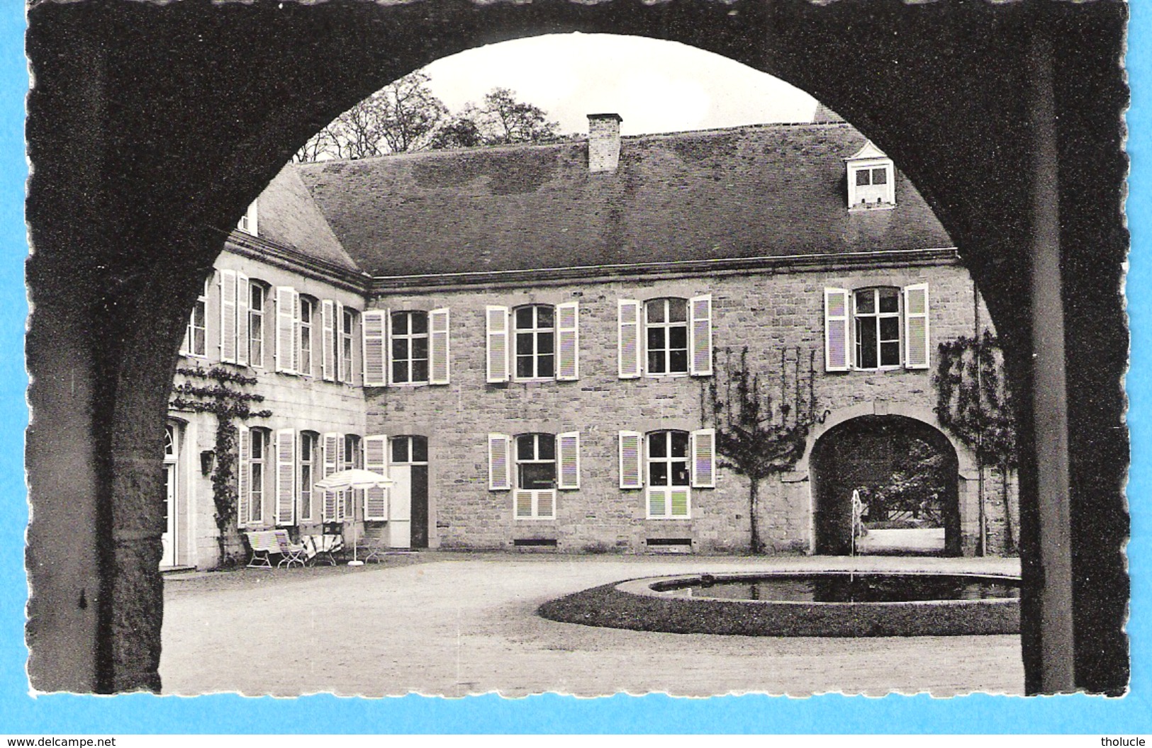 Vieux Château De Resteigne-Tellin-Lesse-La Cour Intérieure-Propriété De L'Ermite-Philosophe Edmond D'Hoffschmidt->1861 - Tellin
