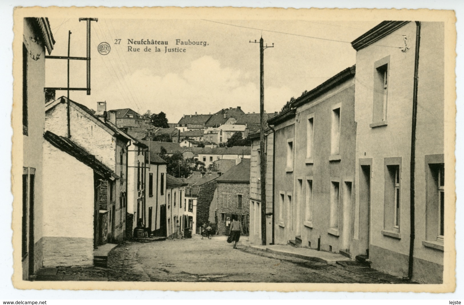 Neufchâteau - Faubourg Et Rue De La Justice - Neufchâteau