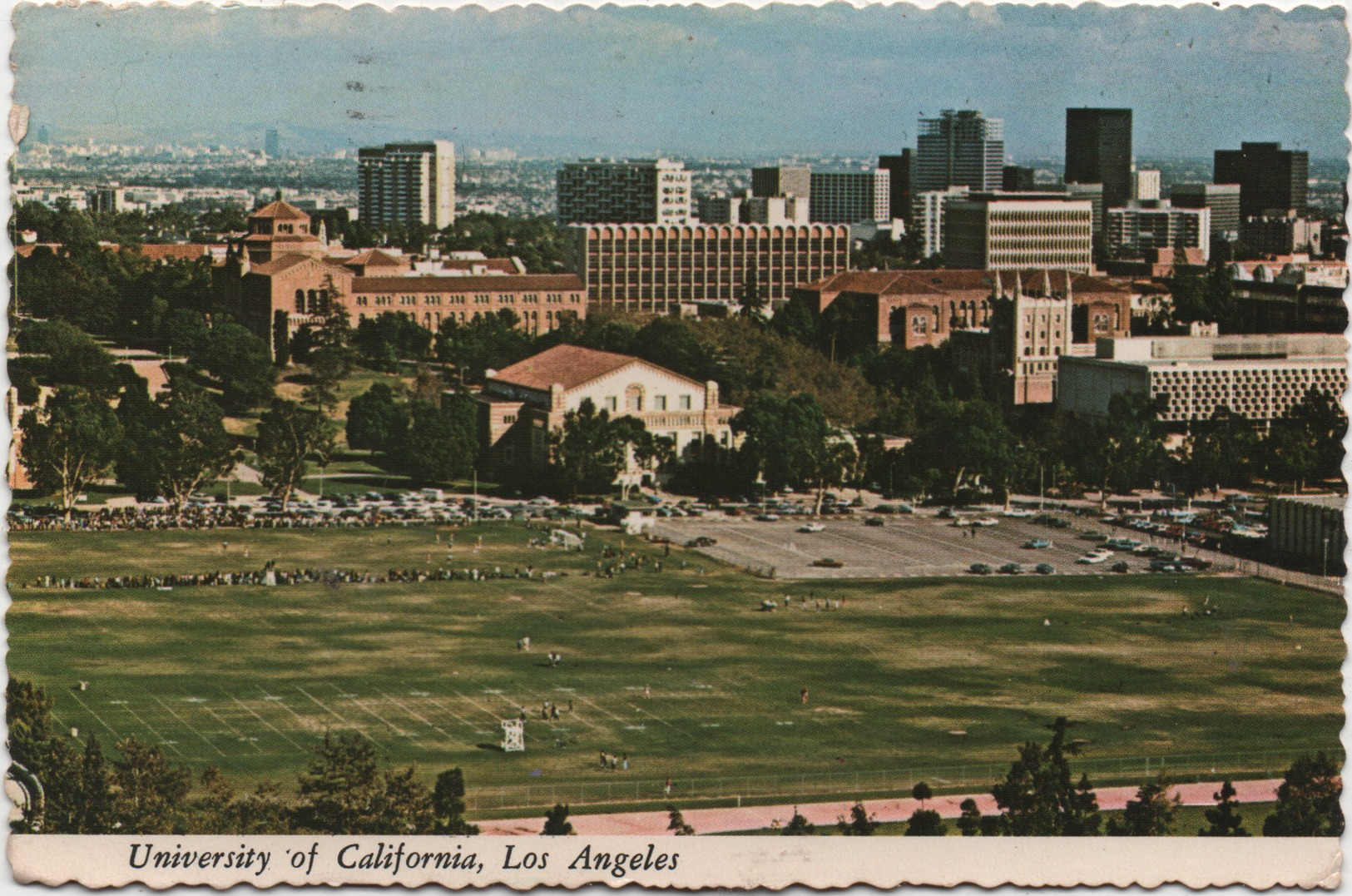 Los Angeles (U.S.A.): University Of California. Università. Viaggiata 1973 - Ecoles