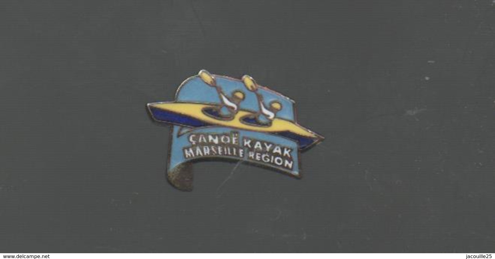 PINS PIN'S CANOE KAYAK  AVIRON  MARSEILLE REGION EGF - EDF GDF