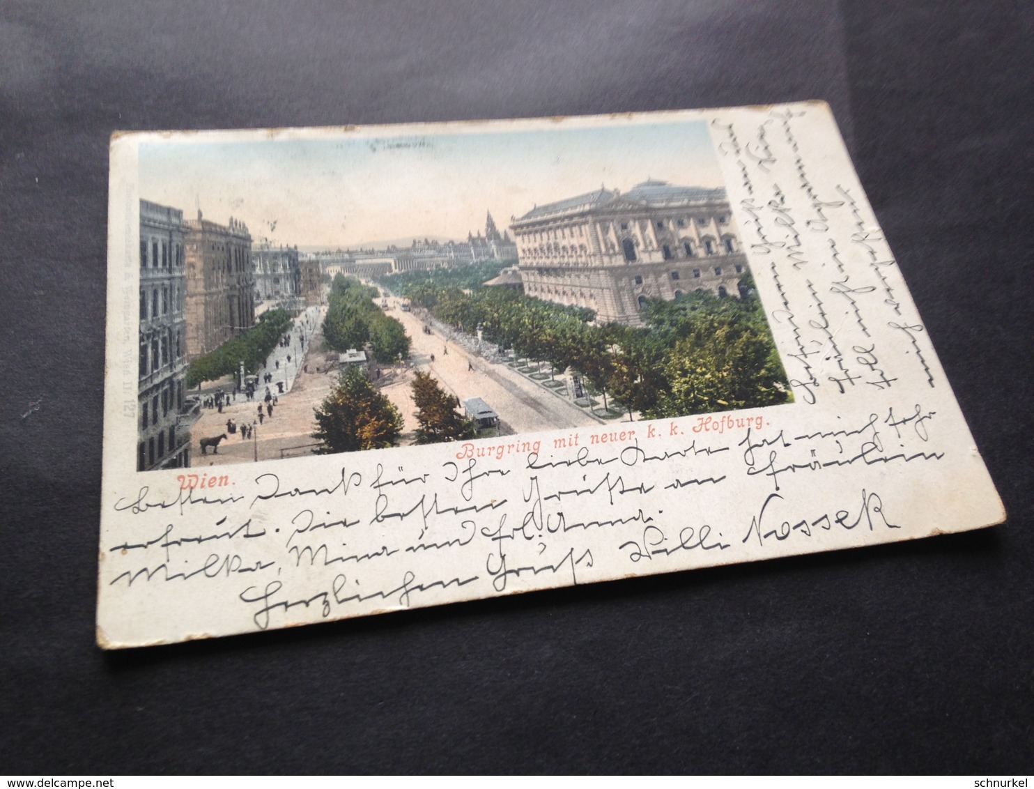 WIEN - BURGRING - NEUE K.K. HOFBURG - 1903 - Ringstrasse