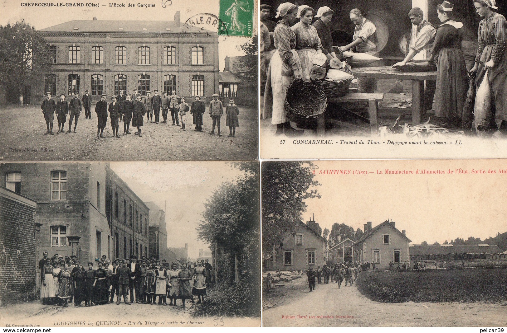 Superbe Gros LOT 450 CPA France Village Gare Automobile Animation Extra Exceptionnel Rare Extra No Album