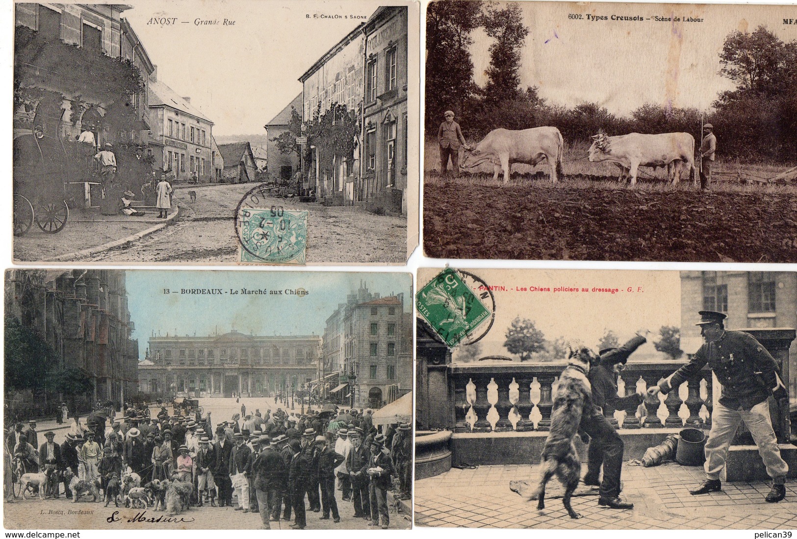 Superbe Gros LOT 450 CPA France Village Gare Automobile Animation Extra Exceptionnel Rare Extra No Album