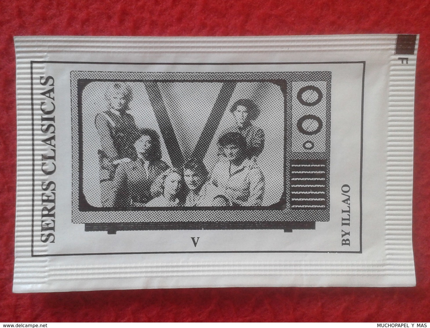 SOBRE DE AZÚCAR PACKET OF SUGAR SERIES CLÁSICAS DE TELEVISIÓN TV. SERIAL VER FOTO/S Y DESCR. V INVASIÓN EXTRATERRESTRE - Sucres