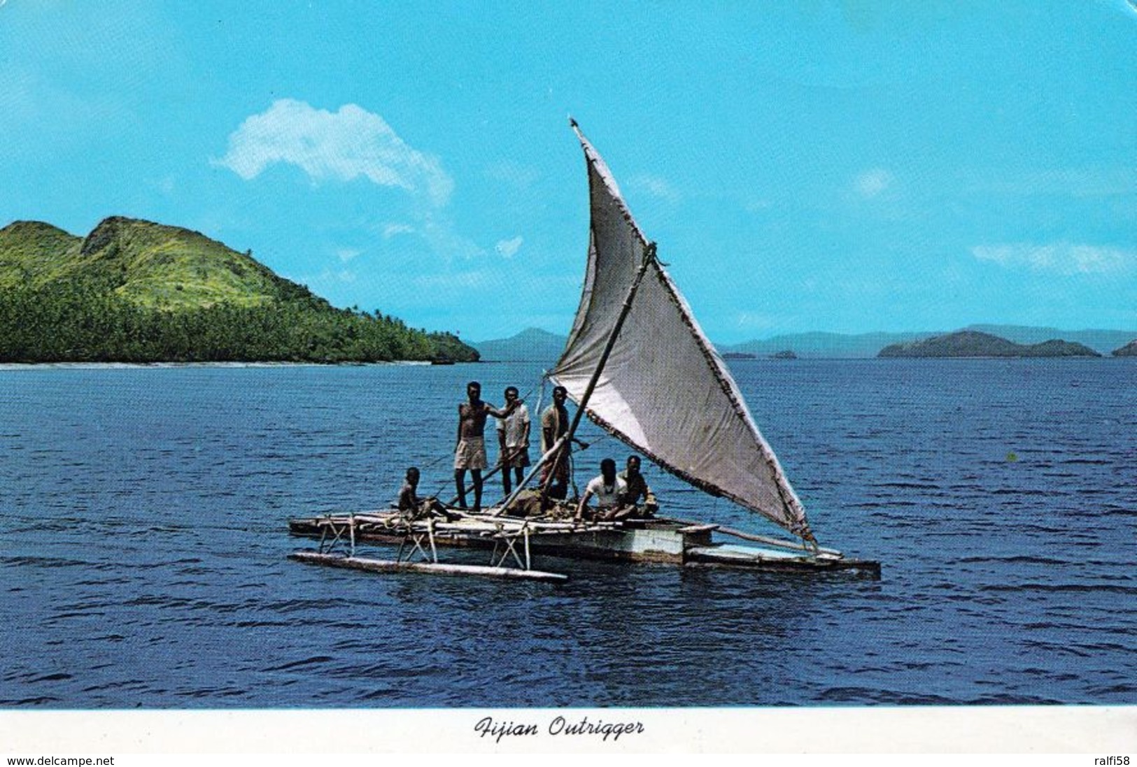 1 AK Fiji Islands * Fijian Outrigger - TAKIA - Das Transportmittel Zwischen Den Fidschi-Inseln * - Fiji