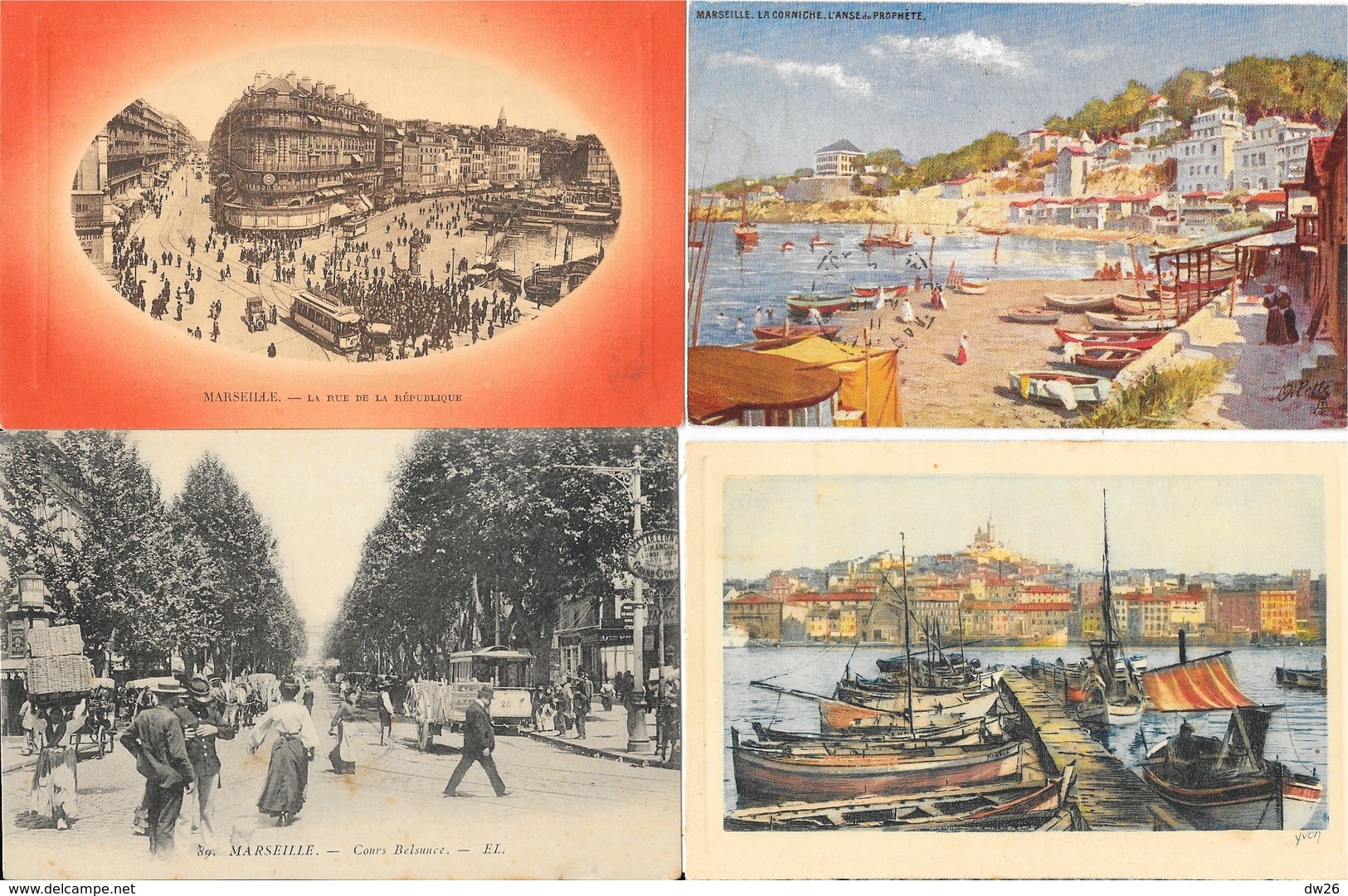 Lot N° 79 De 100 CPA Des Bouches-du-Rhône (13) - Marseille, Port, Expositions, Arles, Salon, Petites Animations... - 100 - 499 Cartes