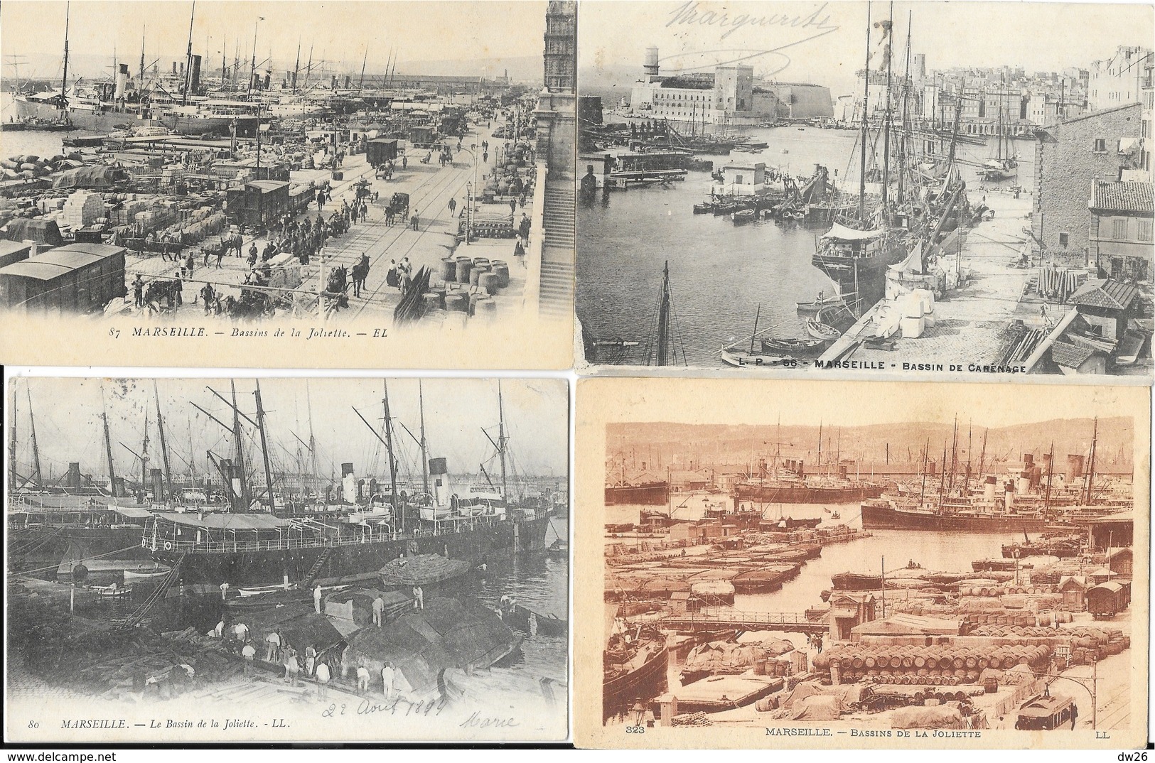 Lot N° 79 De 100 CPA Des Bouches-du-Rhône (13) - Marseille, Port, Expositions, Arles, Salon, Petites Animations... - 100 - 499 Cartes