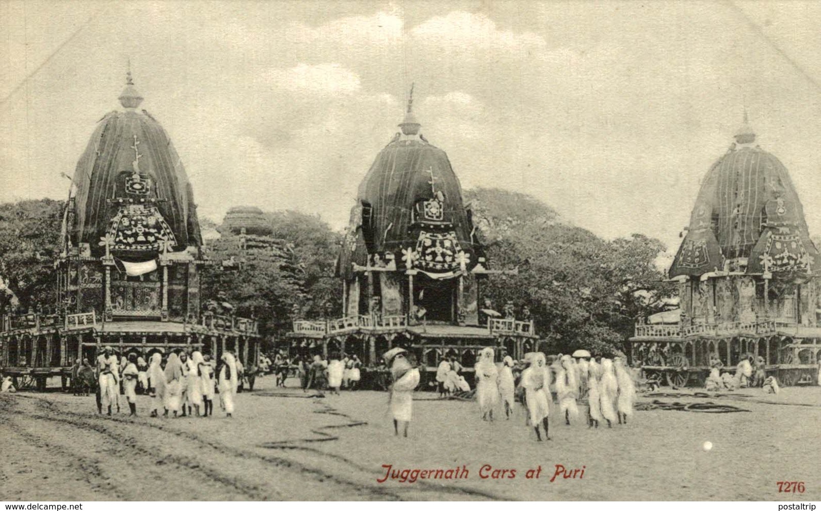 RARE  JUGGERNATH CARS AT PURI - India