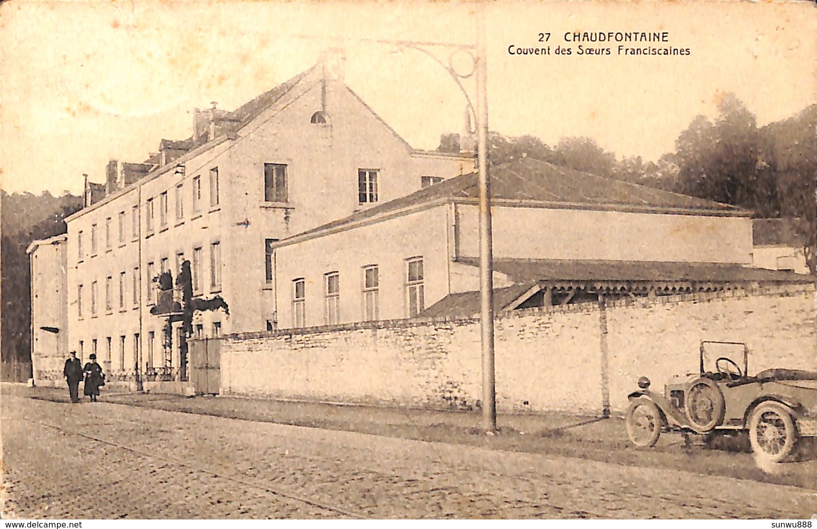 Chaudfontaine - Couvent Des Soeurs Franciscaines (animée, Oldtimer, Desaix) - Chaudfontaine