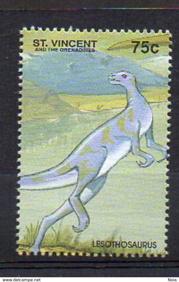 ST. VINCENT & THE GRENADINES. PREHISTORIC FAUNA. MNH (2R2346) - Vor- U. Frühgeschichte