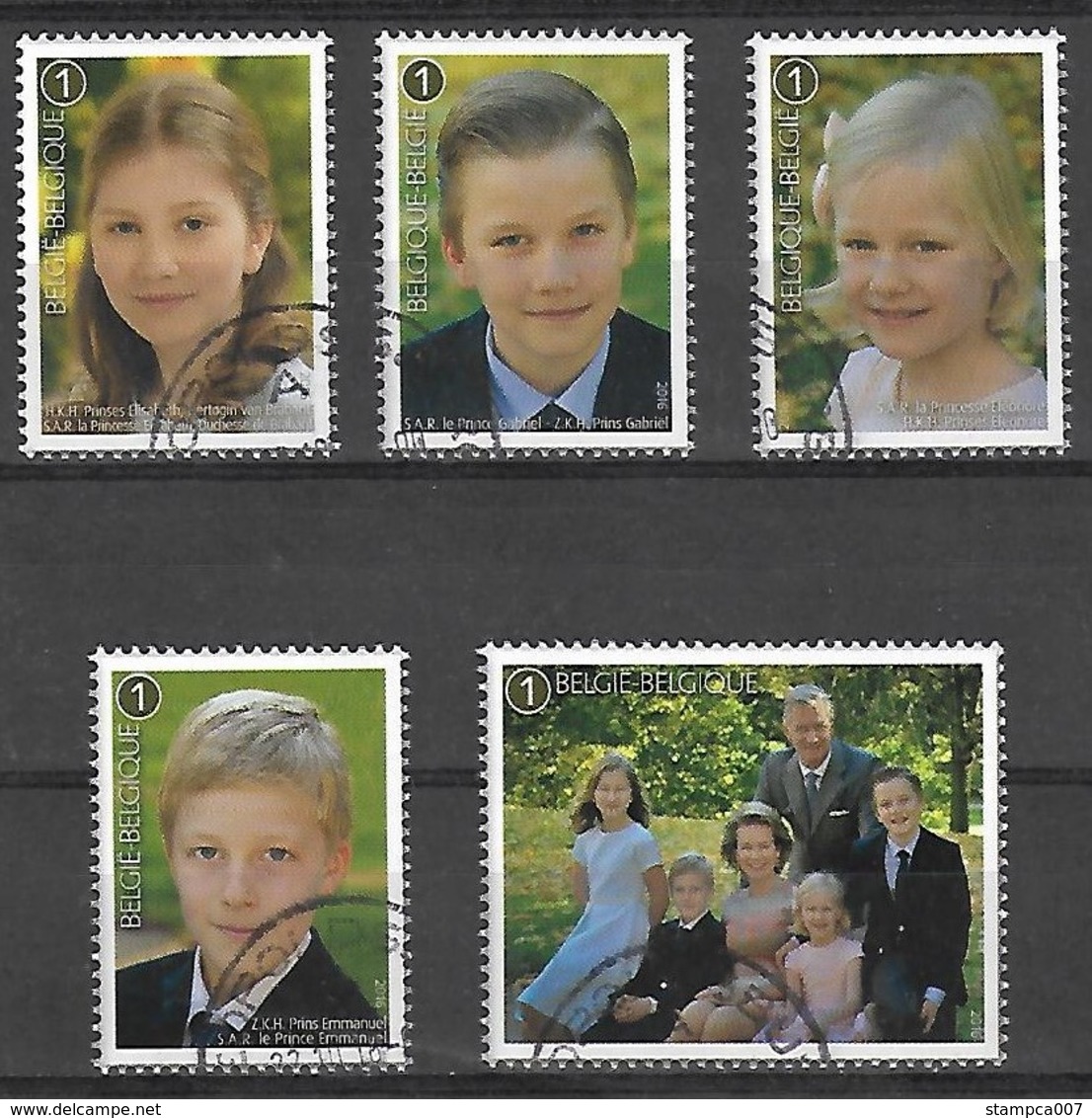 OCB Nr 4569/73 Famille Royale - Koninklijke Familie - Oblitérés