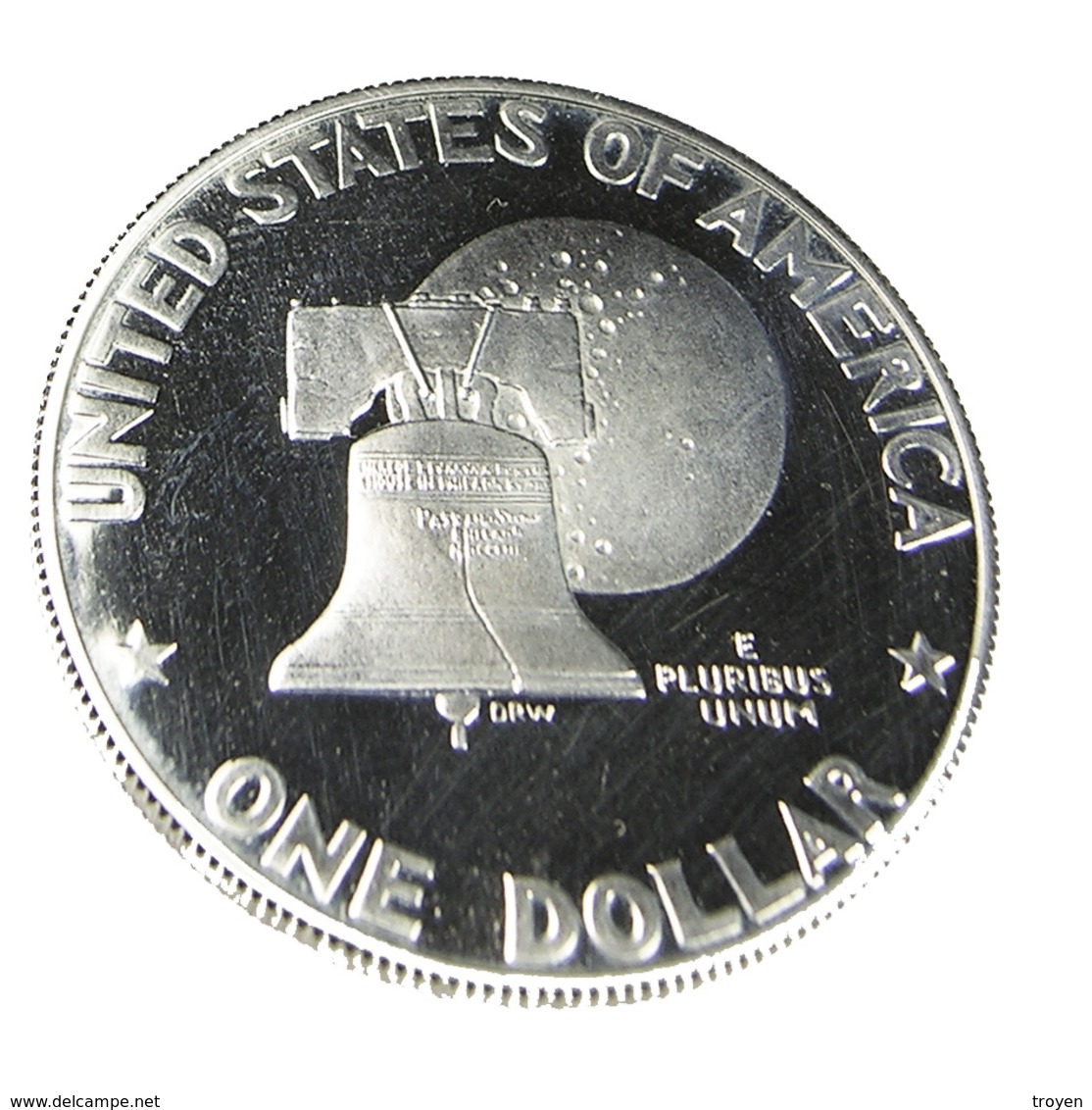 1 Dollar - Eisenhower -   USA - 1976 - Argent 900. - Sup - 26,7 Gr. - - Collections