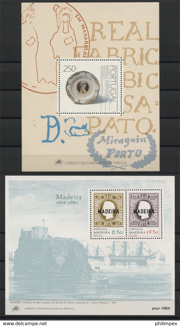 MADEIRA / AZORES / PORTUGAL + SMALL COLLECTION NH - Lotes & Colecciones