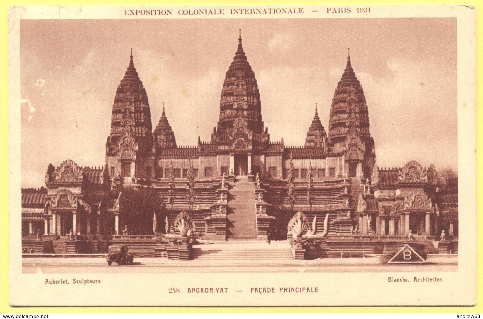 FRANCIA - France - 1931 - 40c Paris Exposition Coloniale Internationale - Tematica - Esposizioni - Exposition Coloniale - Esposizioni