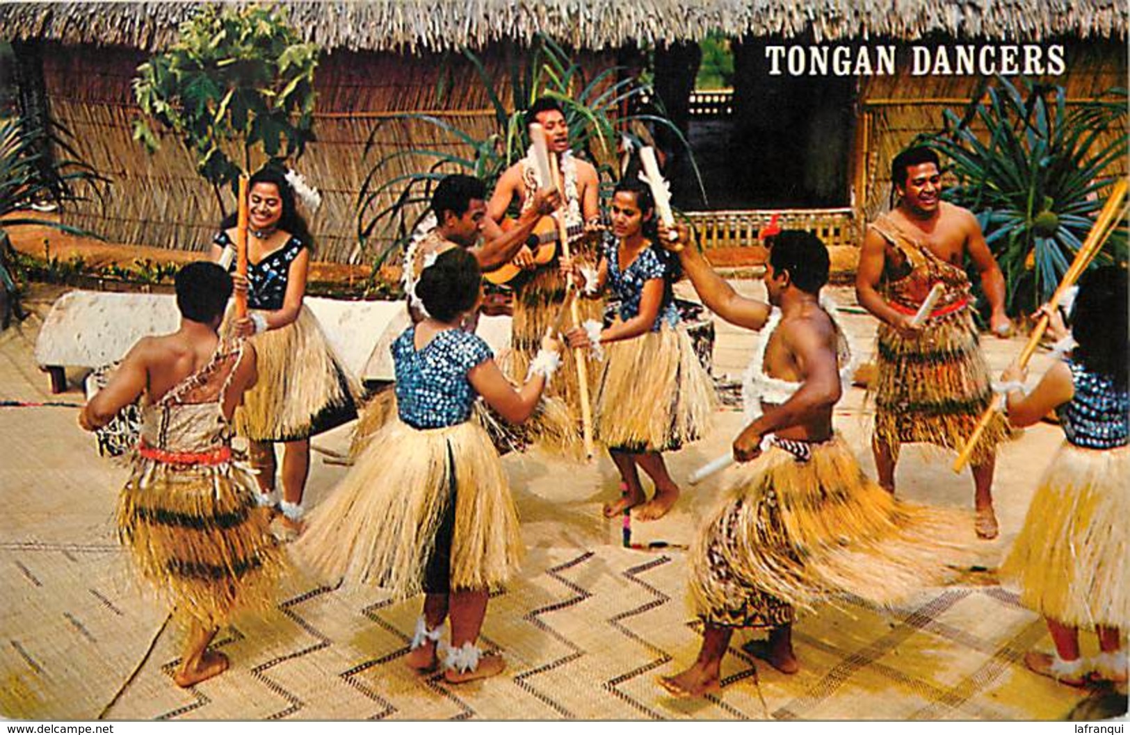 Pays Div -ref P371- Tonga - Tongan Dancers - - Tonga