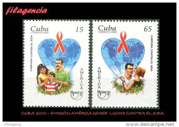 CUBA MINT. 2000-25 EMISIÓN AMÉRICA UPAEP. LUCHA CONTRA EL SIDA - Ungebraucht