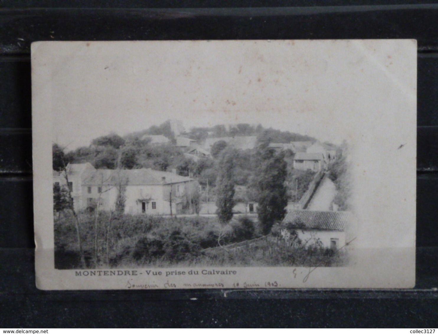 GX - 17 - Montendre - Vue Prise Du Calvaire - Souvenir Des Manoeuvres 10 Juin 1903 - Montendre