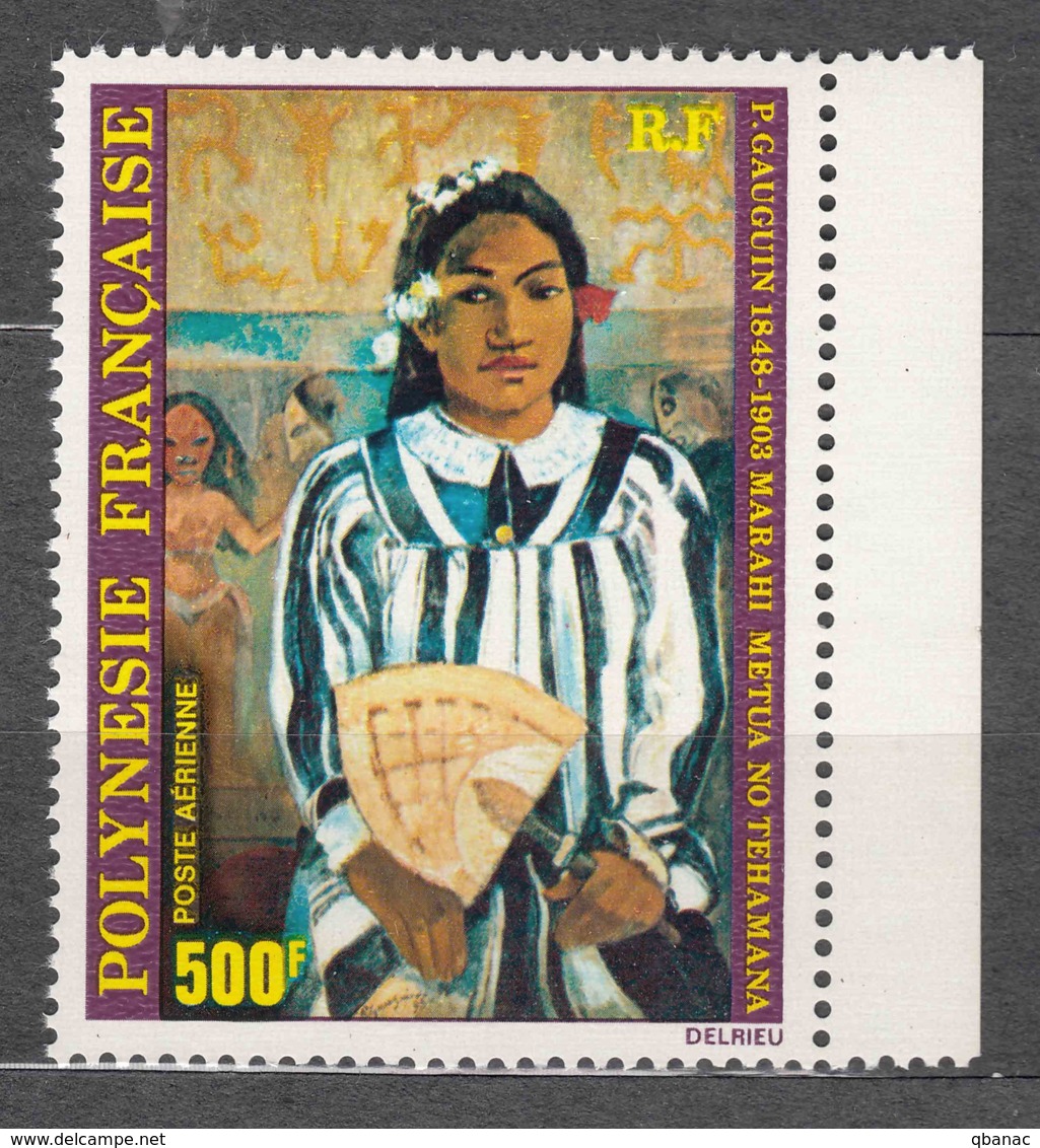 French Polynesia Polinesie 1980 Art Mi#312 Yvert#PA 154 Mint Never Hinged - Neufs