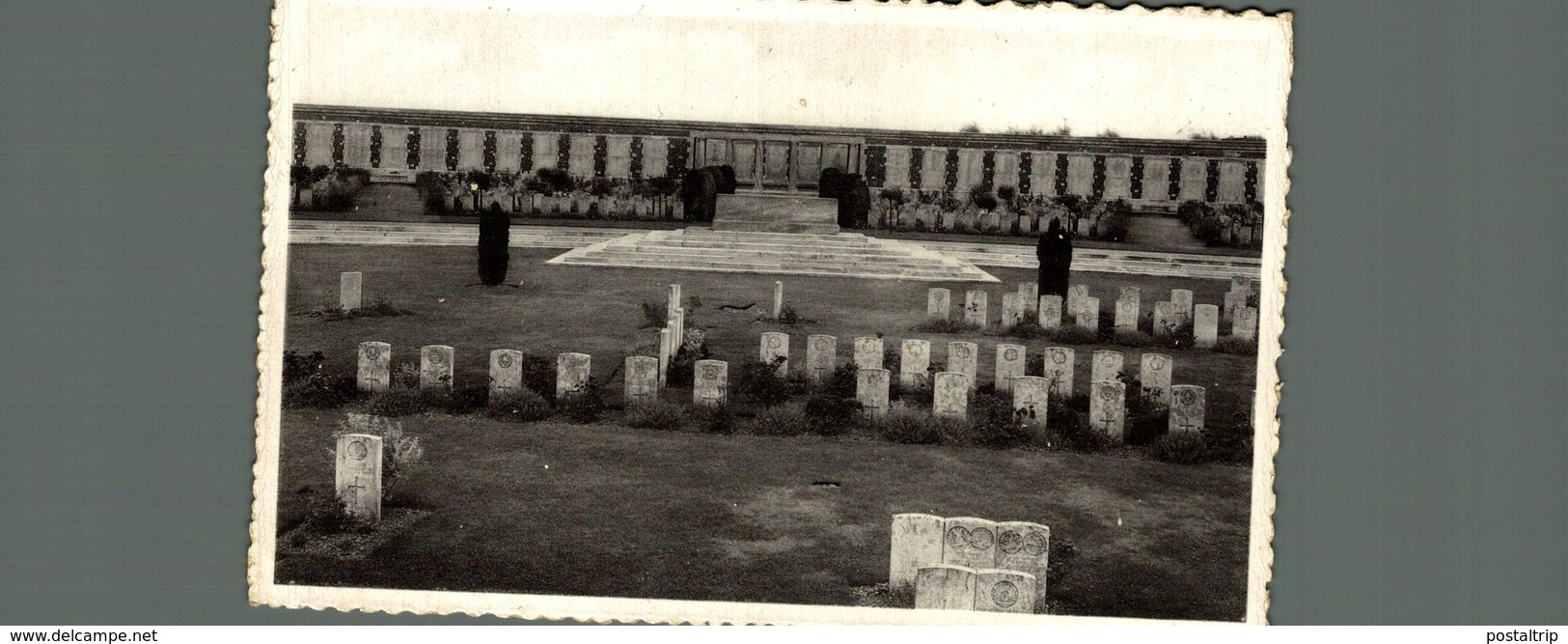 CLICHE RARE  Tyne Cot Cemetery And Memorial - Passchendaele War Stone - Memorial De Guerre - Otros & Sin Clasificación